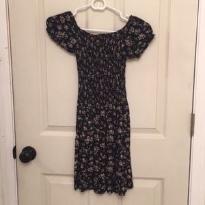 Off-Shoulder floral dress